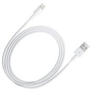 USB kabelis 2 metrai Lightning iPhone 5/5S/SE/6/7/8/Plus iPad HQ kaina 9