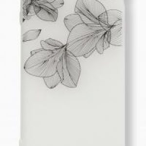 Gėlėtas silikoninis dėklas iPhone X/Xs kaina 7