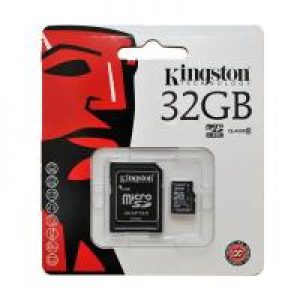 Atminties kortelė Kingston 32GB microSD kaina 14