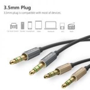 Rock AUX 3.5MM AUDIO Kabelis 200cm kaina 6
