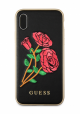 Originalus Guess dėklas iPhone X/Xs Rose Black