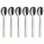 WMF Nuova Espresso Spoons, Material Cromargan  18/10 stainless steel, 6 pc(s), Dishwasher proof, Stainless steel