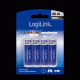 LOGILINK – Ultra Power AA Alkaline Batteries, LR6, Mignon, 1.5V, 4pcs