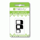 Techly SIM kortelės adapteris SIM, nano-SIM, Micro-SIM